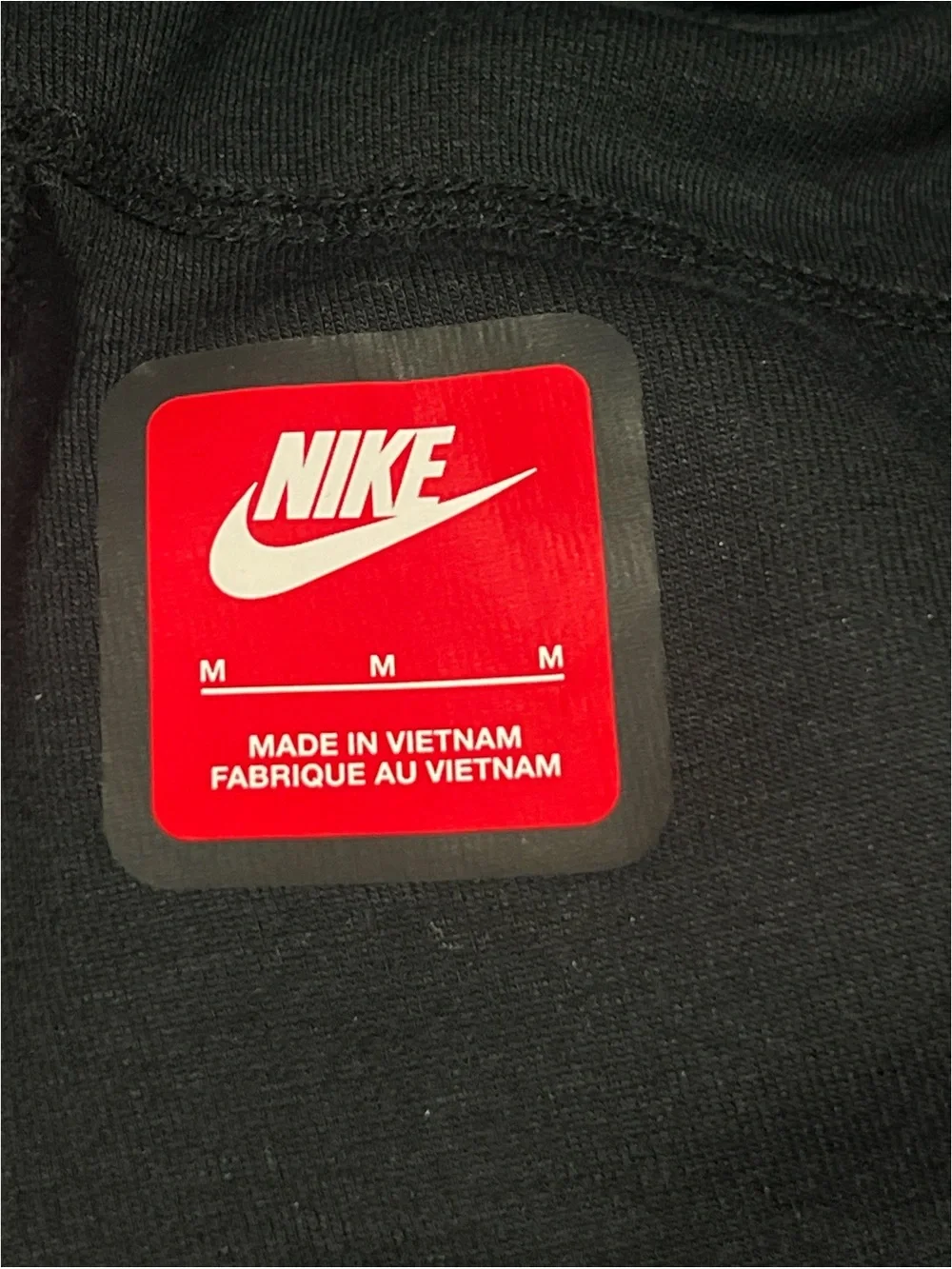Nike Tech Fleece Joggers Pants Men’s Medium Black Sweatpants FB8002-010